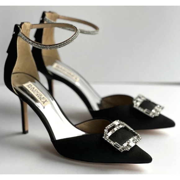 Badgley Mischka Ulissa d'Orsay Pump - Black - Size 9 - NIB - Picture 1 of 9